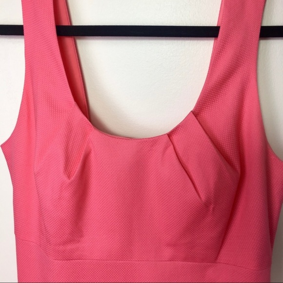 Lands' End Pink Summer Dress, Sleeveless, Lined, Pockets EUC - Picture 5 of 8